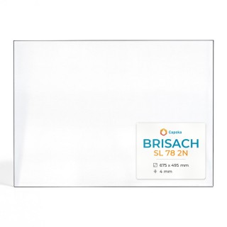 Brisach SL 78 2N Glass - Fireplace Insert Panel