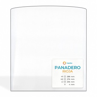 Panadero RIOJA Glas - Rechteck mit abgerundeter Oberseite