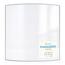 Vetro Panadero VEGA - Vetro Curvo per stufa a legna