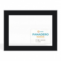 Vetro Panadero NAXOS - Vetro Rettangolo Serigrafato per stufa a legna