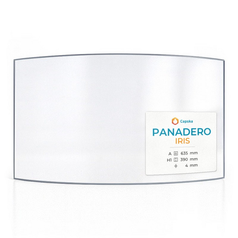Vitre Panadero IRIS - Verre Courbe pour poêle à bois