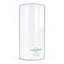 Vitre Panadero IRIS - Verre Courbe latéral pour poêle à bois
