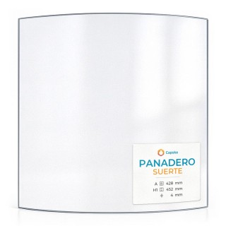Verre courbé Panadero SUERTE pour poêle à bois