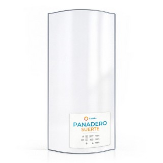 Panadero SUERTE Glass - Curved Side panel for Wood Burning Stove