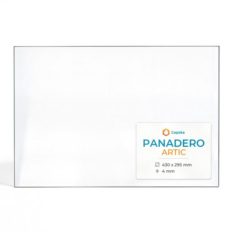 Panadero ARTIC Glass - Rectangular Panel for Wood Burning Stove