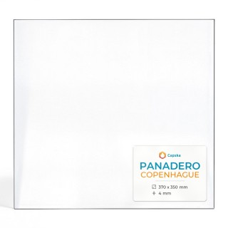 Panadero COPENHAGUE Glas - Rechteck Seitlich Kaminglas