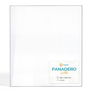 Panadero LUIS Glas - Rechteck Kaminglas für Kaminofen