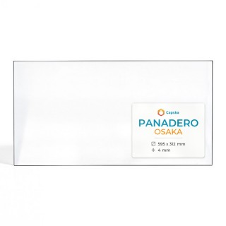 Vetro Panadero OSAKA - Vetro Rettangolo per stufa a legna