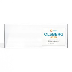 Vitre Olsberg 422N - Verre Rectangle pour poêle à bois