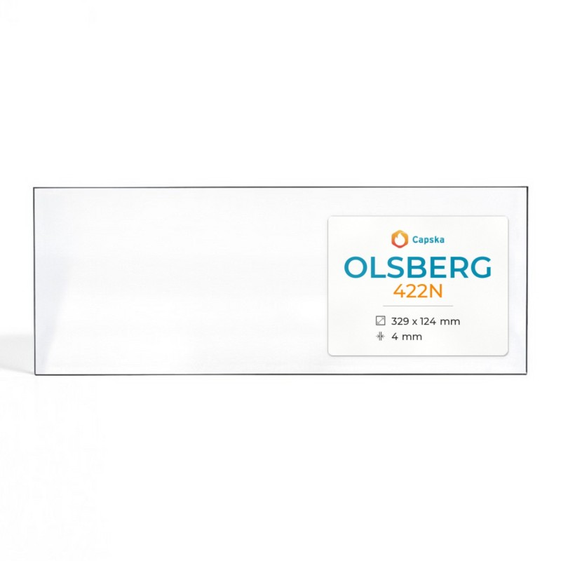 Vetro Olsberg 422N - Vetro Rettangolo per stufa a legna
