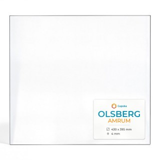 Olsberg AMRUM Glass - Rectangular Panel for Wood Burning Stove