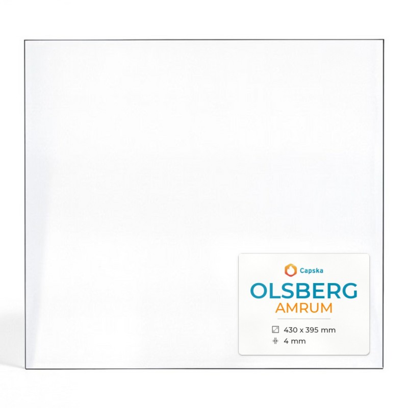 Vetro Olsberg AMRUM - Vetro Rettangolo per stufa a legna