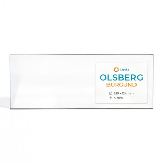 Vitre Olsberg BURGUND - Verre Rectangle pour poêle à bois