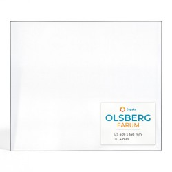 Olsberg FARUM Glas - Rechteck Kaminglas für Kaminofen