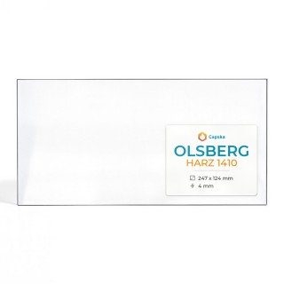 Olsberg HARZ 1410 Glass Panel for Wood Burning Stove