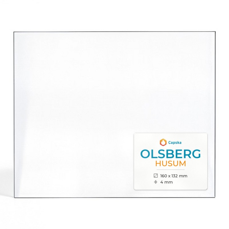 Olsberg HUSUM Glas - Rechteck Kaminglas für Kaminofen | Kaufen Sie online bei CAPSKA