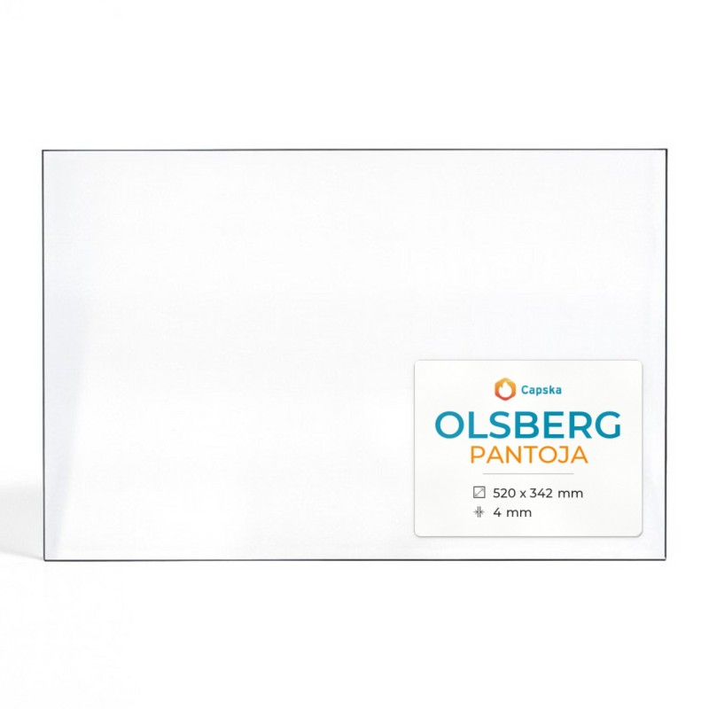 Vitre Olsberg PANTOJA - Verre Rectangle pour poêle à bois