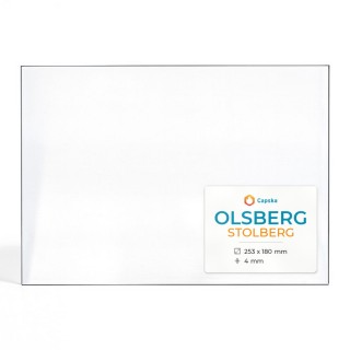 Vitre Olsberg STOLBERG - Verre Rectangle pour poêle à bois