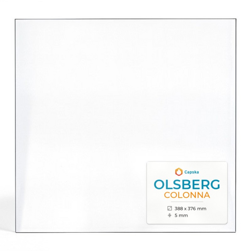 Olsberg COLONNA Glas - Rechteck Kaminglas für Kaminofen