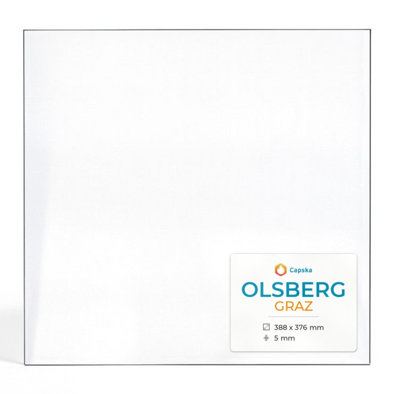 Vetro Olsberg GRAZ - Vetro Rettangolo per stufa a legna