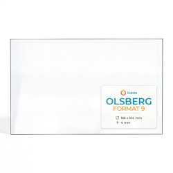 Vitre Olsberg FORMAT 9 - Verre Rectangle pour insert