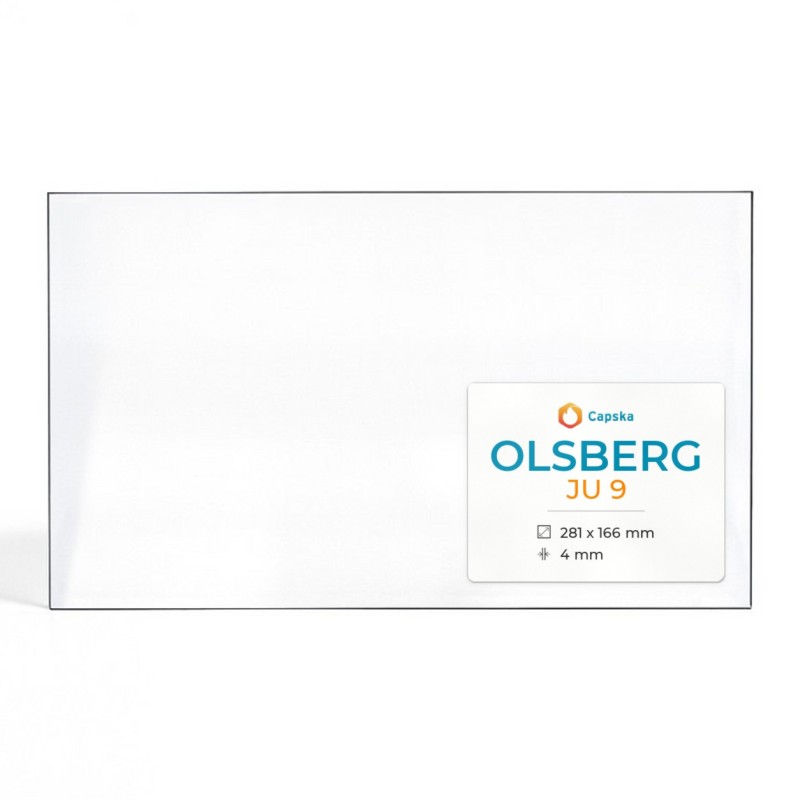 Vetro Olsberg JU 9 - Vetro Rettangolo per caminetto