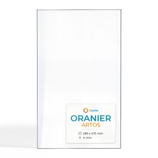 Vitre Oranier ARTOS - Verre Rectangle pour poêle à bois