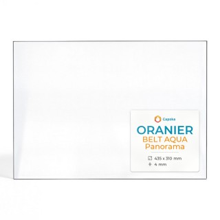 Vitre Oranier BELT AQUA PANORAMA - Verre Rectangle pour poêle à bois