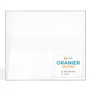 Oranier REGINA Glas - Rechteck Kaminglas für Kaminofen