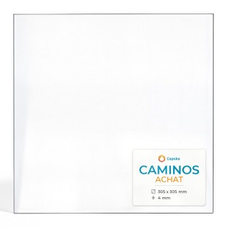 Vetro Caminos ACHAT - Vetro Rettangolo per stufa a legna