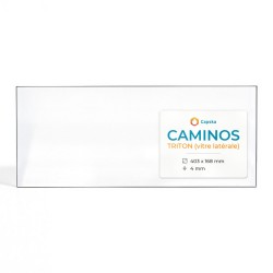 Vitre Caminos TRITON - Verre Rectangle Latéral pour poêle à bois