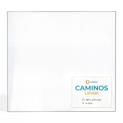 Vitre Caminos LIPARI - Verre Rectangle pour poêle à bois
