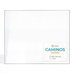 Caminos OSIRIS Glas - Rechteck Kaminglas für Kaminofen