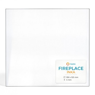 Vitre Fireplace INKA - Verre Rectangle pour poêle à bois