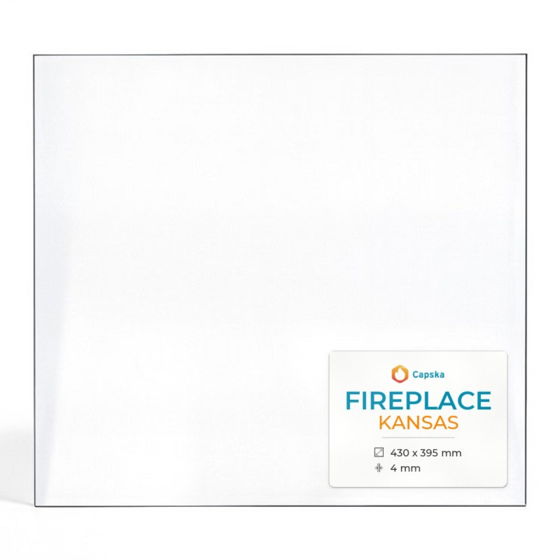 Kaminglas für Kaminofen - FIREPLACE KANSAS Glas