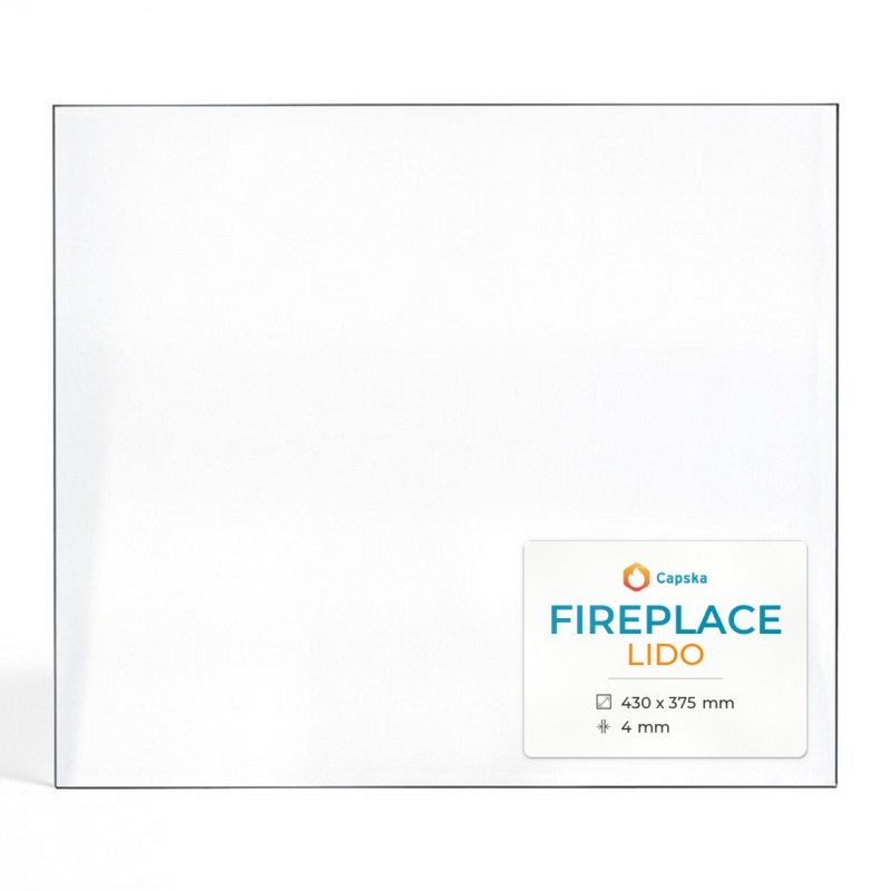 Vitre Fireplace LIDO - Verre Rectangle pour poêle à bois