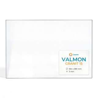 Vitre Valmon GRANIT 15 - Verre Rectangle pour insert