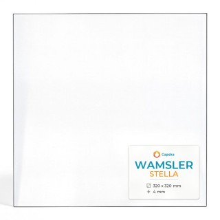 Wamsler STELLA Glass - Rectangular Panel for Wood Burning Stove