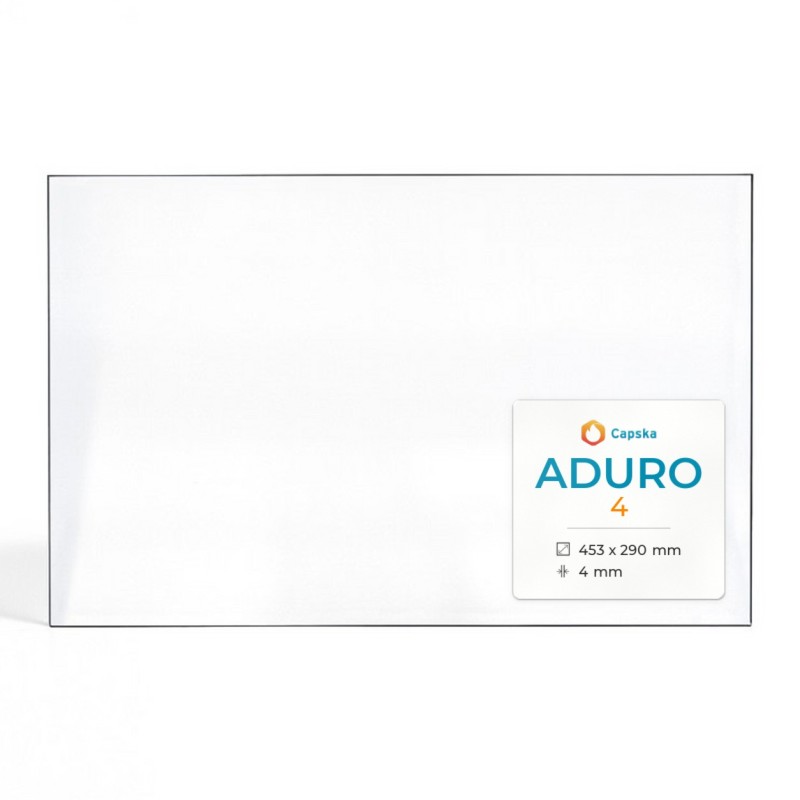 Aduro 4 Glass - Rectangular Panel for Wood Burning Stove