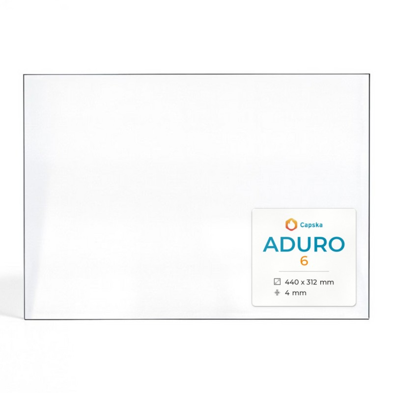 Aduro 6 Glas - Rechteck Kaminglas für Kaminofen