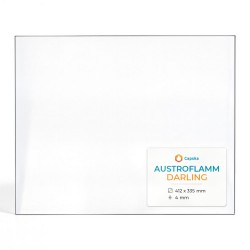 Vitre Austroflamm DARLING - Verre Rectangle pour poêle à bois