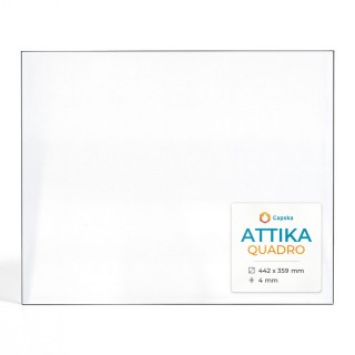 Attika Quadro stove Glass Replacement Rectangular - Capska