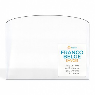 Franco Belge SAVOIE Glass Panel - Wood Burning Stove Replacement