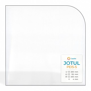 Jotul PEIS-5 Glass - Left Side Panel for Wood Burning Stove