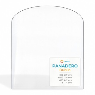 Panadero DUBLIN Glas - Rechteck mit abgerundeter Oberseite