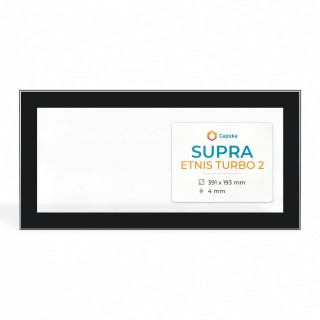 Supra ETNIS TURBO 2 Glass Panel for Wood Burning Stove