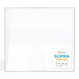 Vitre Supra KANTAA (sans sérigraphie) - Verre Rectangle pour insert