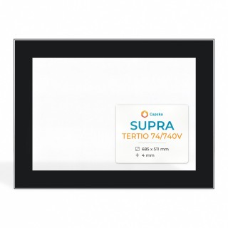 Vetro Supra TERTIO 74/740V - Vetro Rettangolo Serigrafato