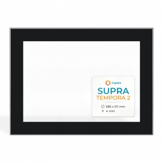 Supra TEMPORA 2 Glass - Rectangular Fireplace Panel