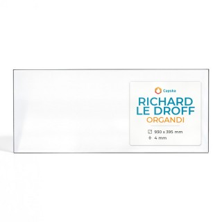 Vitre Richard Le Droff ORGANDI - Verre Rectangle Percé sérigraphié